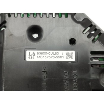 Recambio de cuadro instrumentos para toyota yaris hybrid feel! referencia OEM IAM 838000UL60  