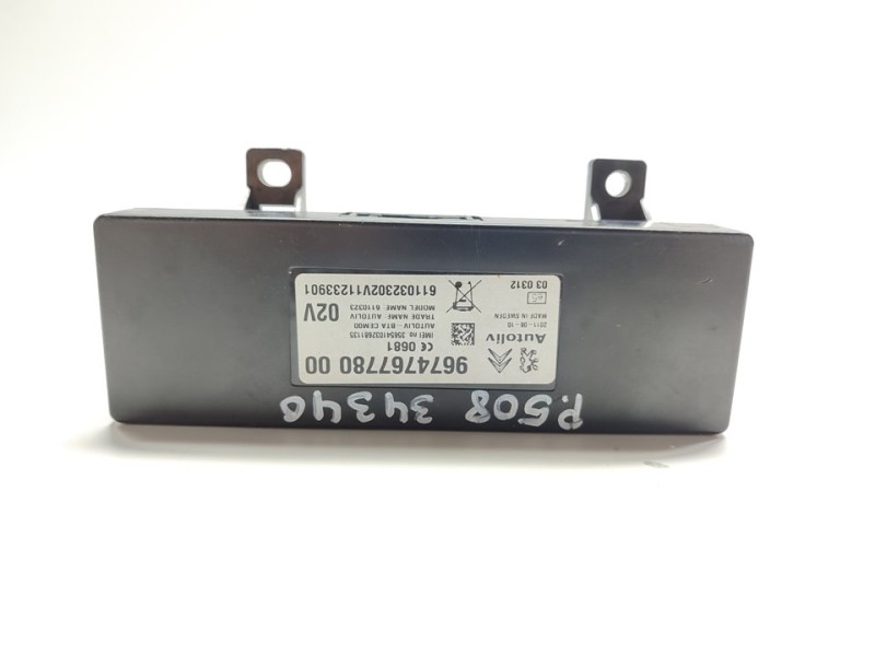 Recambio de modulo electronico para peugeot 508 access referencia OEM IAM 9674767780  