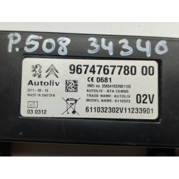Recambio de modulo electronico para peugeot 508 access referencia OEM IAM 9674767780  