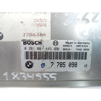 Recambio de centralita motor uce para bmw serie 3 berlina (e46) 320d referencia OEM IAM 7785098  
