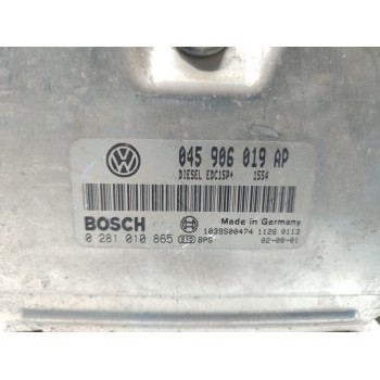 Recambio de centralita motor uce para volkswagen polo (9n1) highline referencia OEM IAM 0281010865  
