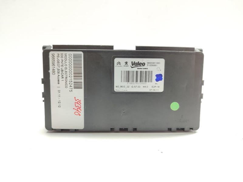 Recambio de modulo electronico para peugeot 508 access referencia OEM IAM 9665961480  