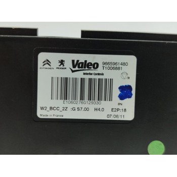 Recambio de modulo electronico para peugeot 508 access referencia OEM IAM 9665961480  