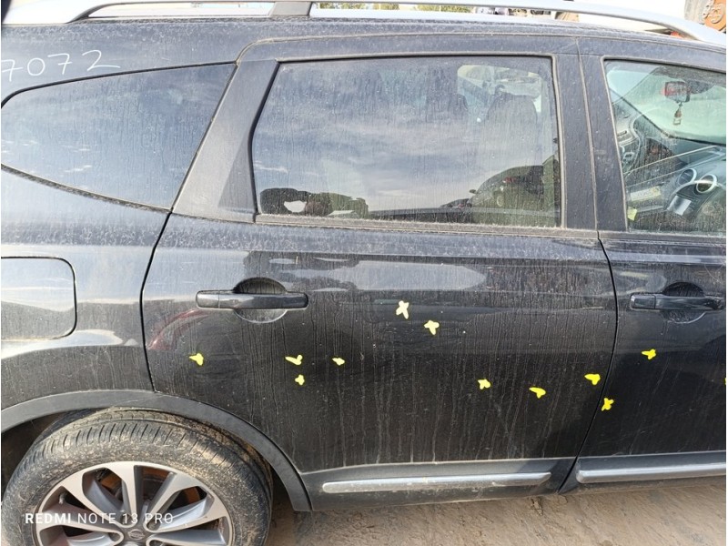 Recambio de puerta trasera derecha para nissan qashqai+2 (jj10) tekna referencia OEM IAM H2100EY1MA  