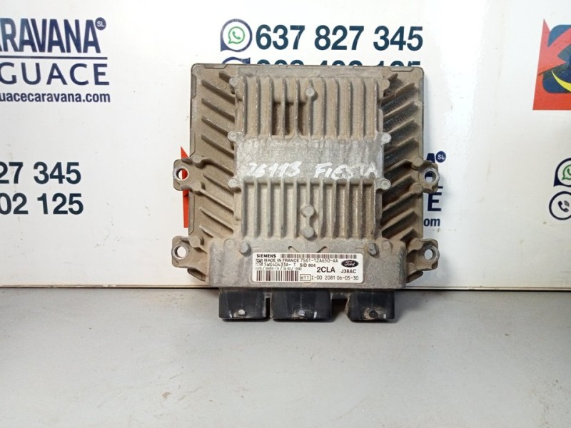 Recambio de centralita motor uce para ford fiesta (cbk) ambiente referencia OEM IAM 7S6112A650AA  