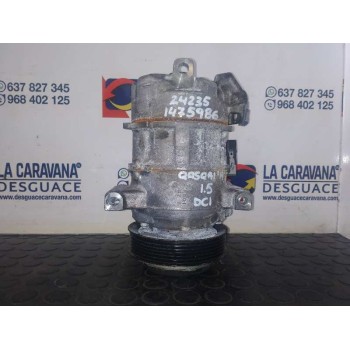 Recambio de compresor aire acondicionado para nissan qashqai (j11) tekna referencia OEM IAM 926004EB2A  