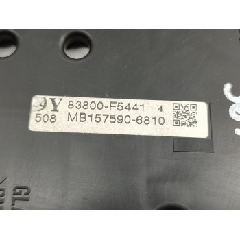 Recambio de cuadro instrumentos para toyota yaris hybrid active referencia OEM IAM 83800F5441  