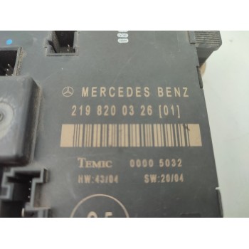 Recambio de modulo electronico para mercedes-benz clase cls (w219) referencia OEM IAM 2198200326  