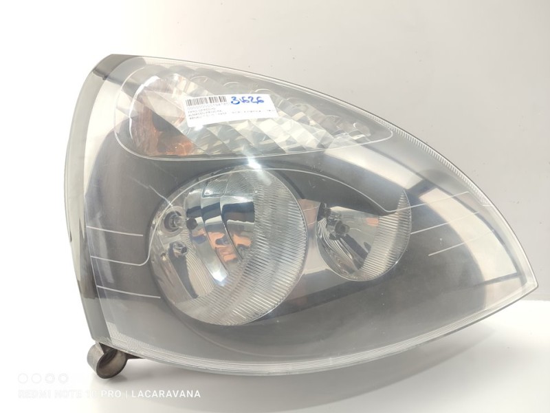 Recambio de faro derecho para renault clio ii fase ii (b/cb0) authentique referencia OEM IAM   