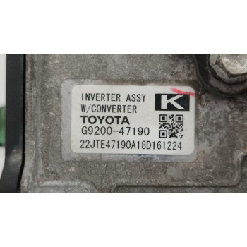 Recambio de inversor para toyota auris hybrid business referencia OEM IAM G920047190  