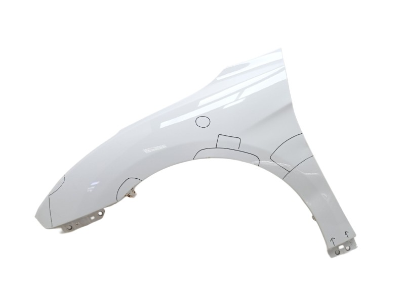 Recambio de aleta delantera izquierda para hyundai i40 i cw (vf) 1.7 crdi referencia OEM IAM 663113Z000  