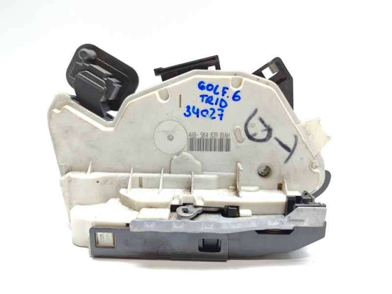 Recambio de cerradura puerta trasera derecha para volkswagen golf vi (5k1) gti referencia OEM IAM 5K4839016H  