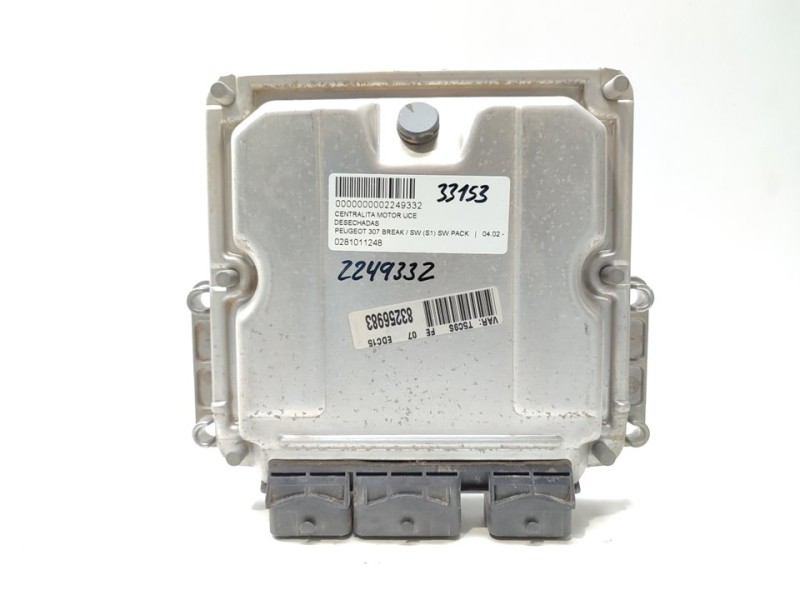 Recambio de centralita motor uce para peugeot 307 break / sw (s1) sw pack referencia OEM IAM 0281011248  