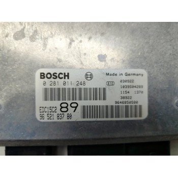 Recambio de centralita motor uce para peugeot 307 break / sw (s1) sw pack referencia OEM IAM 0281011248  