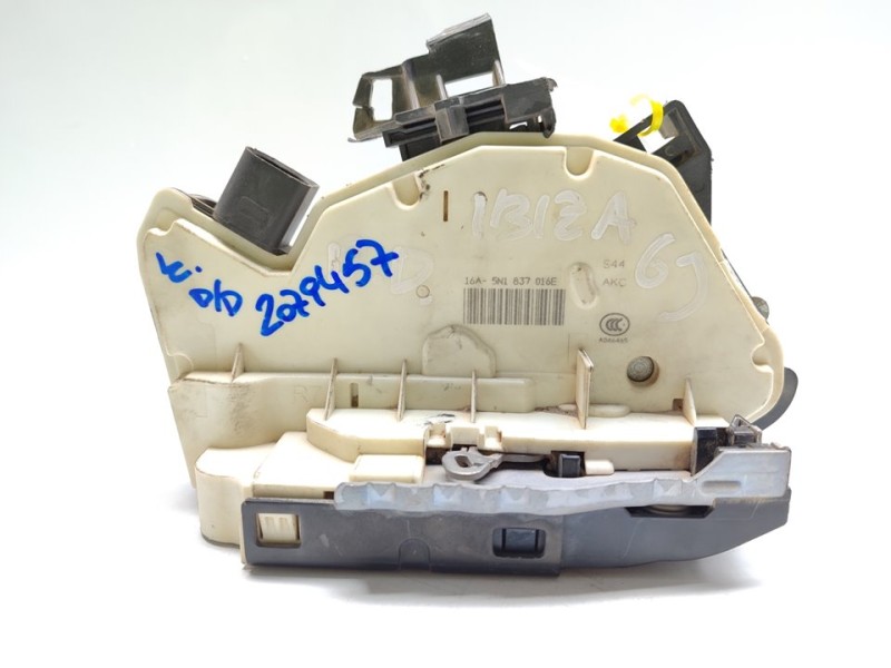 Recambio de cerradura puerta delantera derecha para seat ibiza (6j5) ecomotive referencia OEM IAM 5N1837016E  