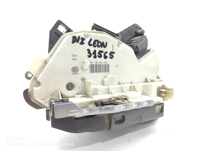 Recambio de cerradura puerta delantera izquierda para seat leon (5f1) fr referencia OEM IAM 5K183705E  