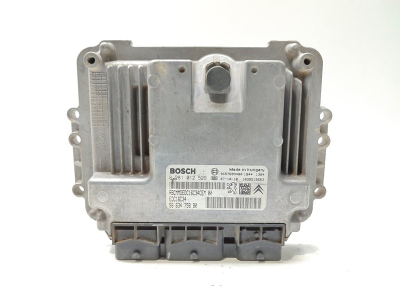Recambio de centralita motor uce para citroën c3 1.4 hdi audace referencia OEM IAM 0281012529  