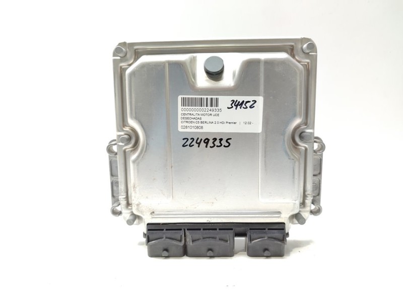 Recambio de centralita motor uce para citroën c5 berlina 2.0 hdi premier referencia OEM IAM 0281010808  