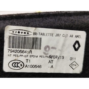 Recambio de bandeja trasera para renault captur life referencia OEM IAM 794205641R  
