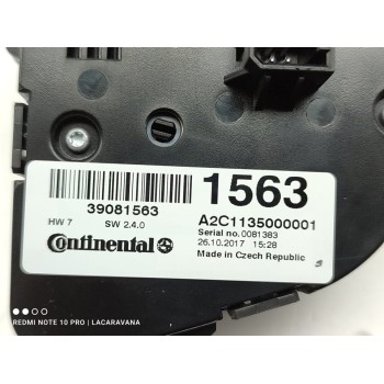 Recambio de mando climatizador para opel mokka x edition start/stop referencia OEM IAM 39081563  