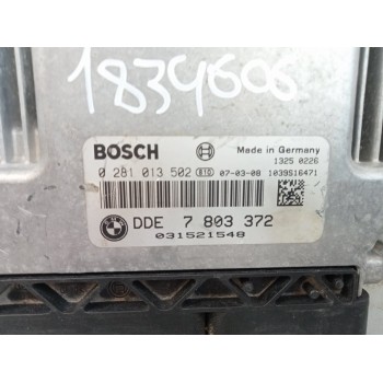 Recambio de centralita motor uce para bmw serie 3 berlina (e90) 318d referencia OEM IAM 7803372  