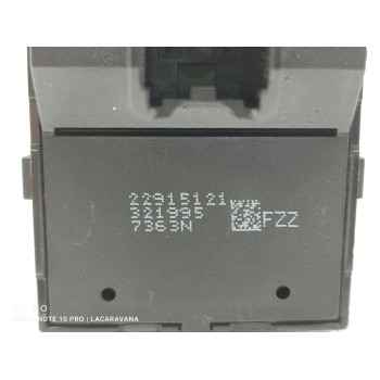 Recambio de mando elevalunas delantero izquierdo para opel mokka x edition start/stop referencia OEM IAM 22915121  