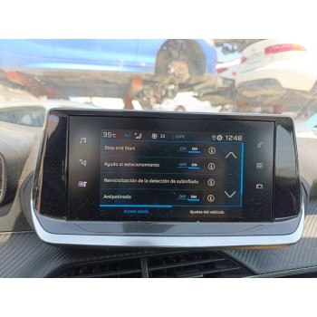 Recambio de pantalla multifuncion para peugeot 2008 (p1) active pack referencia OEM IAM 9838129680  