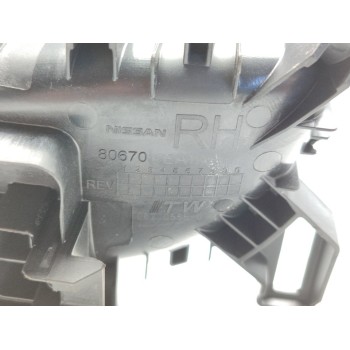 Recambio de maneta interior trasera derecha para nissan qashqai (j11) tekna referencia OEM IAM 806704EA1A  