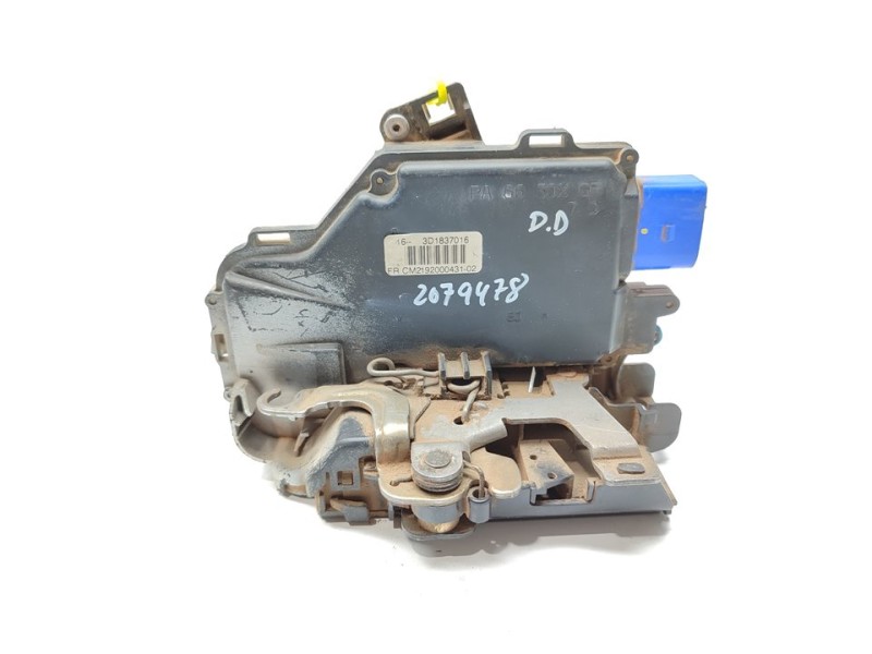 Recambio de cerradura puerta delantera derecha para seat leon (1p1) reference referencia OEM IAM 3D1837016  