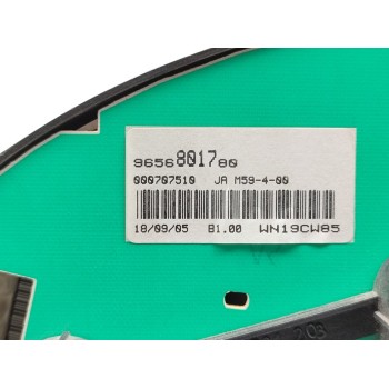 Recambio de cuadro instrumentos para peugeot partner (s2) combi plus referencia OEM IAM 9656801780  