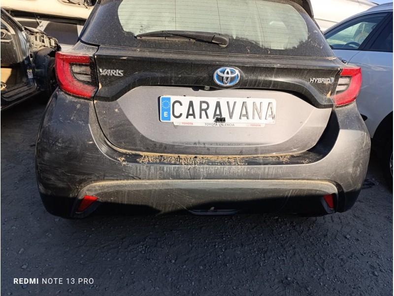 Recambio de paragolpes trasero para toyota yaris (xp21) hybrid style referencia OEM IAM 52159K0906  