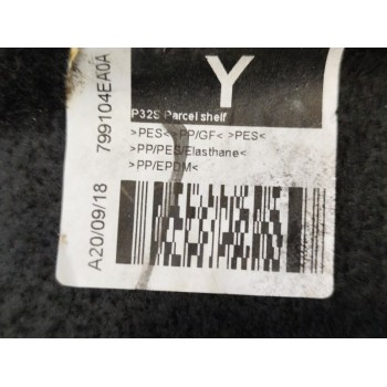 Recambio de bandeja trasera para nissan qashqai (j11) acenta referencia OEM IAM 799104EA0A  