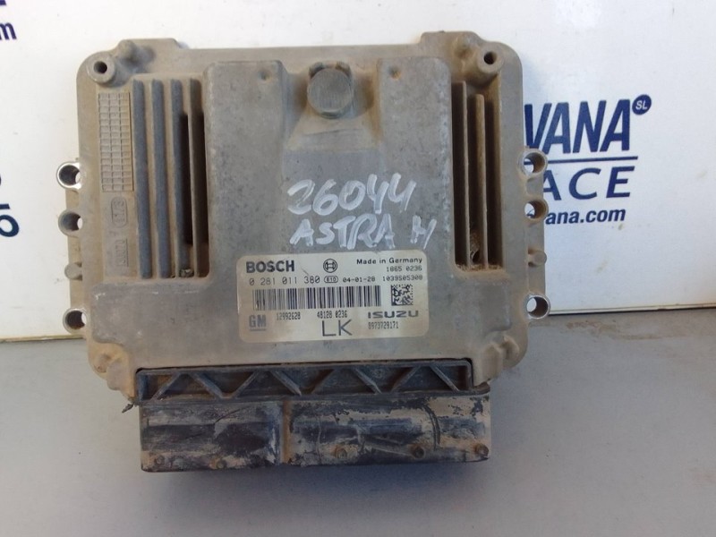 Recambio de centralita motor uce para opel astra h berlina cosmo referencia OEM IAM 12992628  