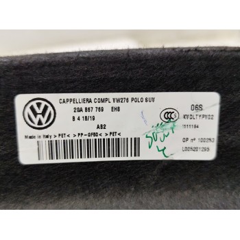 Recambio de bandeja trasera para volkswagen t-roc sport referencia OEM IAM 2GA867769  