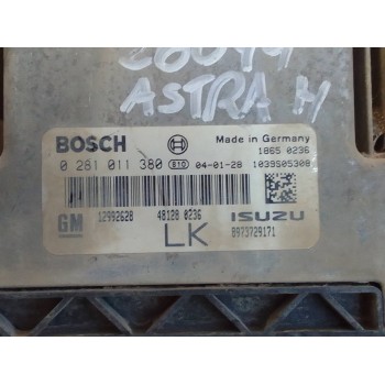 Recambio de centralita motor uce para opel astra h berlina cosmo referencia OEM IAM 12992628  