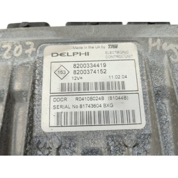 Recambio de centralita motor uce para renault megane ii classic berlina dynamique referencia OEM IAM 8200334419  