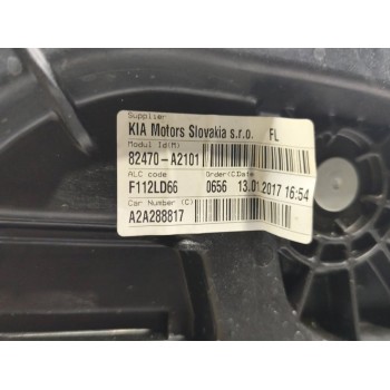 Recambio de elevalunas delantero izquierdo para kia cee´d business referencia OEM IAM 82470A2101  
