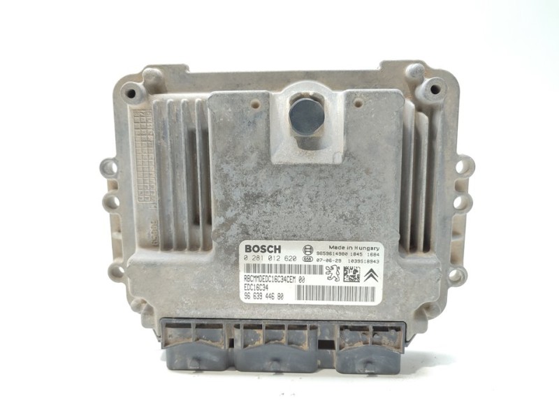 Recambio de centralita motor uce para citroën berlingo 1.6 hdi 75 collection familiar referencia OEM IAM 9663944680  