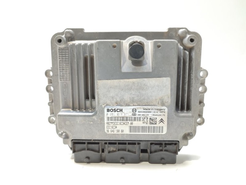 Recambio de centralita motor uce para citroën c4 berlina collection referencia OEM IAM 0281013871  