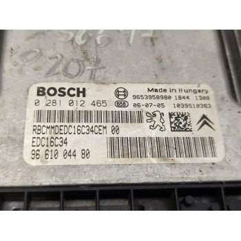 Recambio de centralita motor uce para peugeot 207 xs referencia OEM IAM 9661004480  