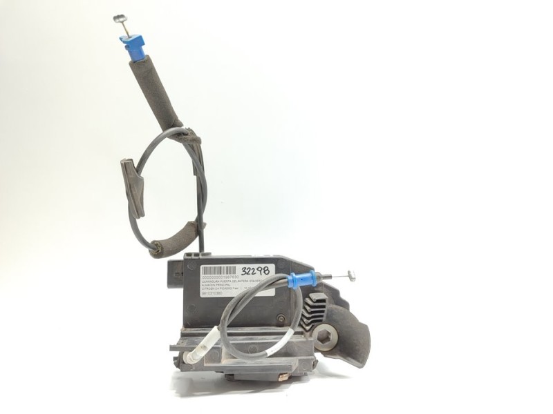Recambio de cerradura puerta delantera izquierda para citroën c4 picasso feel referencia OEM IAM 9810310380  
