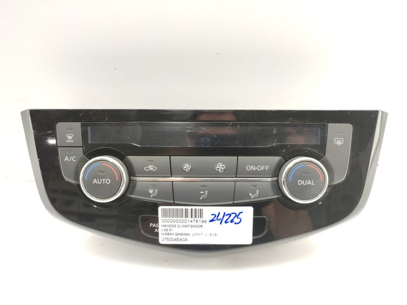 Recambio de mando climatizador para nissan qashqai (j11) referencia OEM IAM 275004EA0A  
