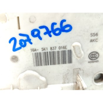 Recambio de cerradura puerta delantera derecha para seat leon (5f1) i-tech ecomotive referencia OEM IAM 5K1837016E  