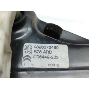 Recambio de elevalunas trasero derecho para citroën c4 picasso feel referencia OEM IAM 9825709880  