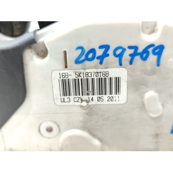 Recambio de cerradura puerta delantera derecha para volkswagen polo (6r1) advance referencia OEM IAM 5K1837016B  