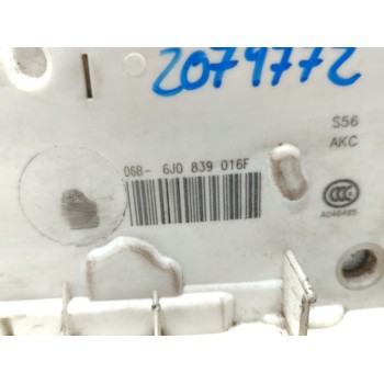 Recambio de cerradura puerta trasera derecha para seat ibiza (6p1) reference referencia OEM IAM 6J0839016F  