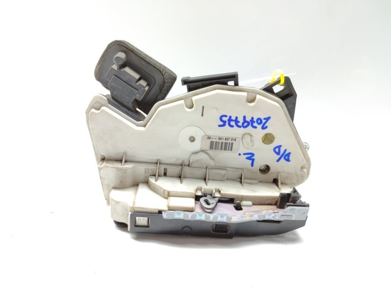 Recambio de cerradura puerta delantera derecha para volkswagen polo (6r1) advance referencia OEM IAM 5K1837016D  