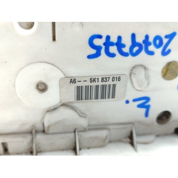 Recambio de cerradura puerta delantera derecha para volkswagen polo (6r1) advance referencia OEM IAM 5K1837016D  