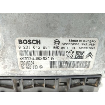 Recambio de centralita motor uce para peugeot 407 st confort referencia OEM IAM 0281012984  