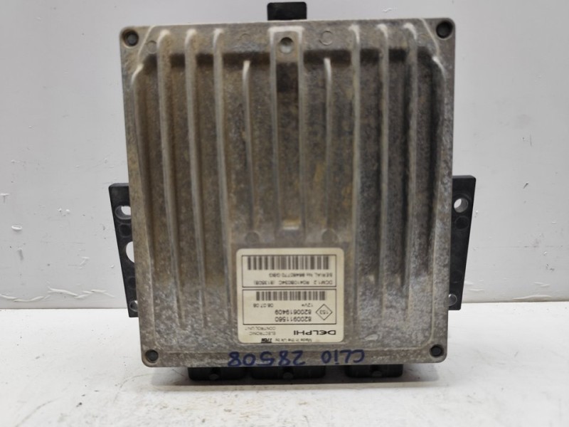 Recambio de centralita motor uce para renault clio iii authentique referencia OEM IAM 8200911560  